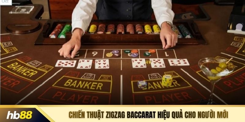 Chiến thuật zigzag baccarat hiệu quả cho người mới