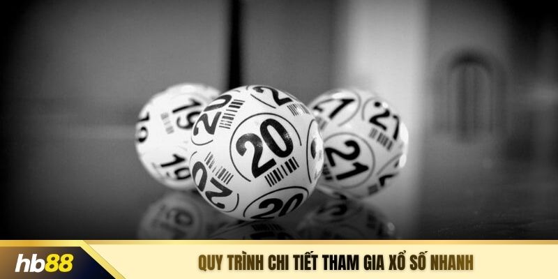 Quy trình chi tiết tham gia xổ số nhanh